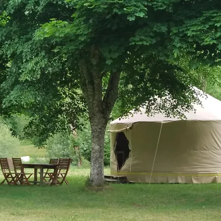 Tentes Canadienne - Camping Des Trois Rivieres Bassignac Exterior photo